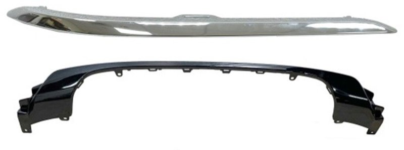 TechPro HO1195129 Bumper Valance / Grille Kit - Rear