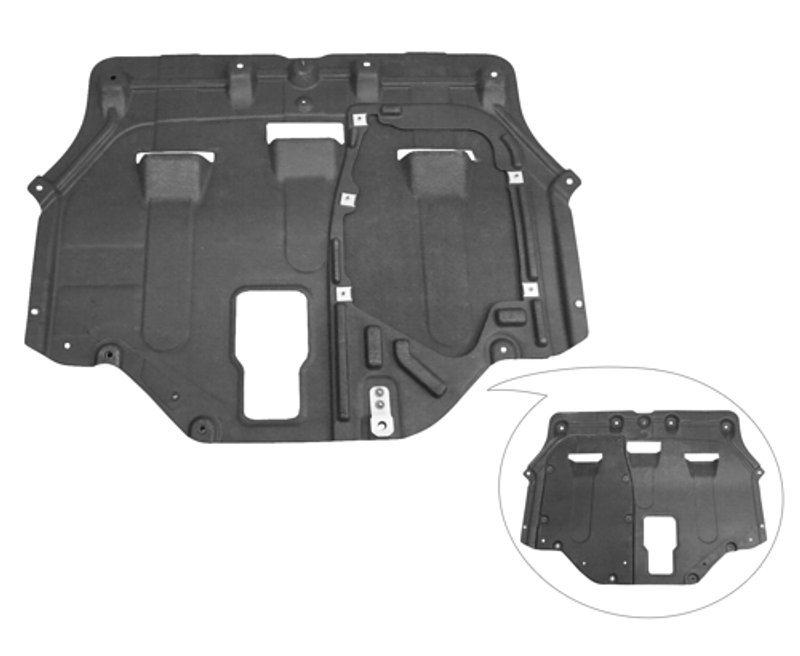 TechPro KI1228163C Engine Cover - Lower