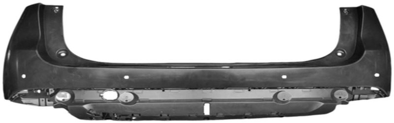 TechPro MA1114101 Bumper Cover - Rear Upper