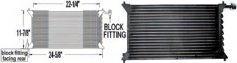 TechPro MA3030118 A/C Condenser