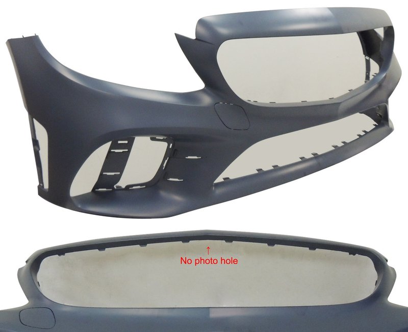 TechPro MB1000572 Bumper Cover - Front