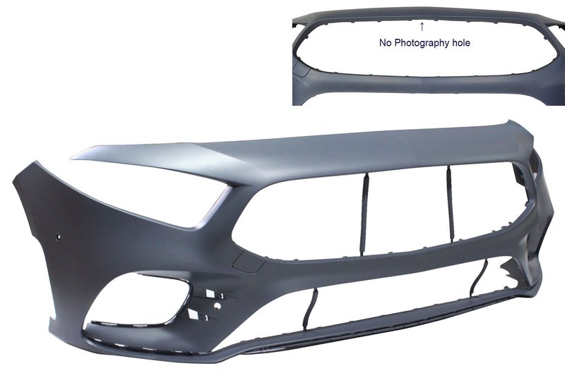 TechPro MB1000599 Bumper Cover - Front