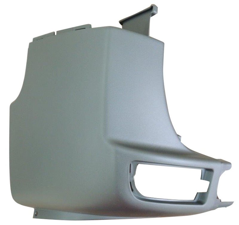 TechPro MB1104108 Bumper Extension - Rear Left Outer