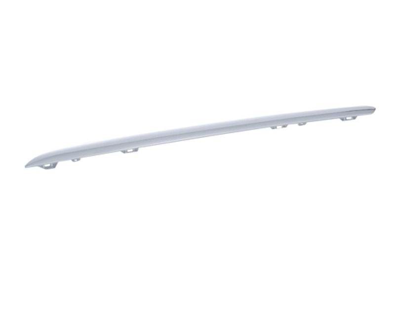 TechPro MB1158113 Bumper Impact Strip - Rear Left