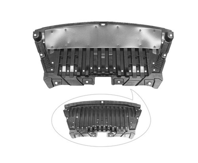 TechPro MB1228174C Engine Cover - Front Center Lower