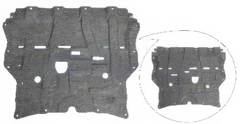 TechPro MI1228145C Engine Cover - Lower