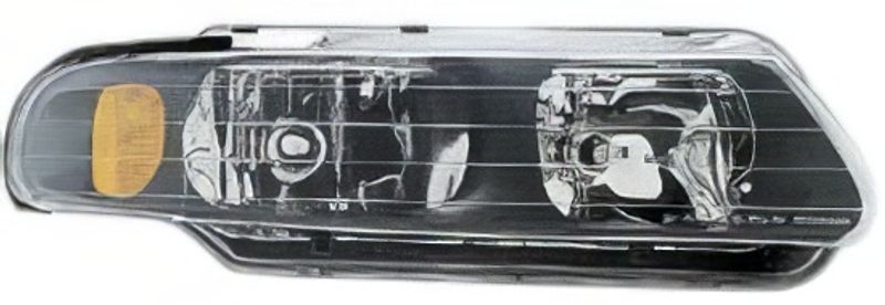 TechPro MI2503102 Headlight Assembly - Right