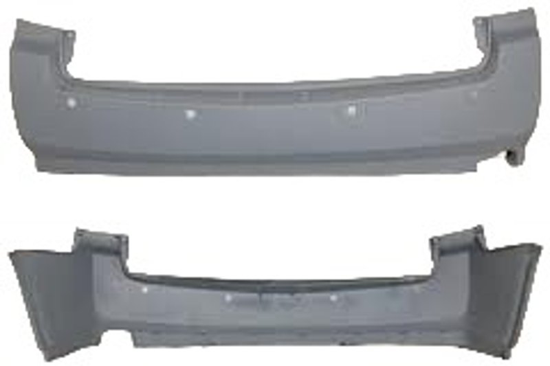 TechPro NI1100235P Bumper Cover - Rear