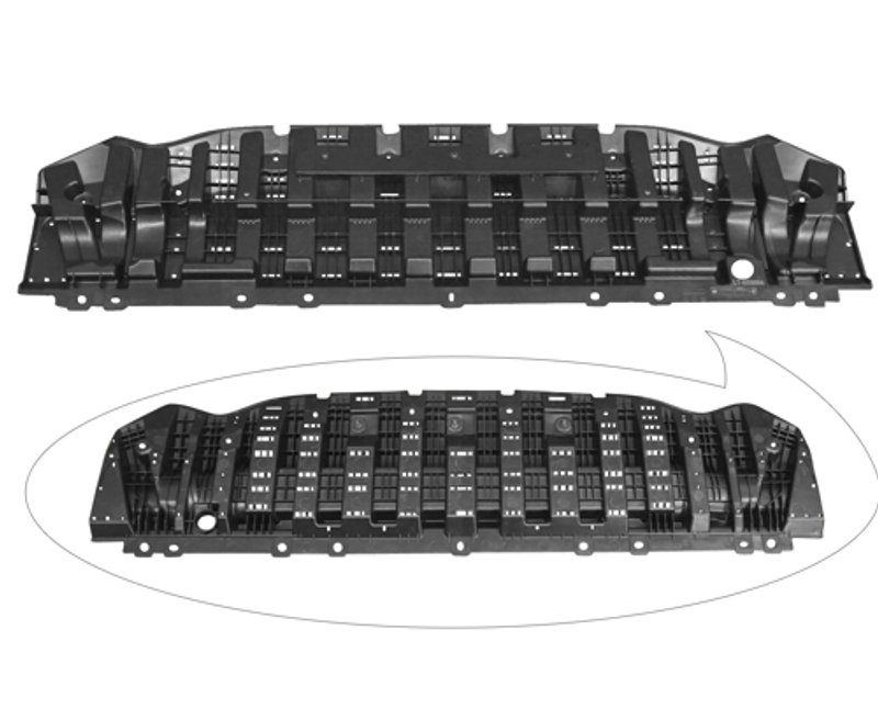 TechPro NI1228171C Engine Cover - Lower