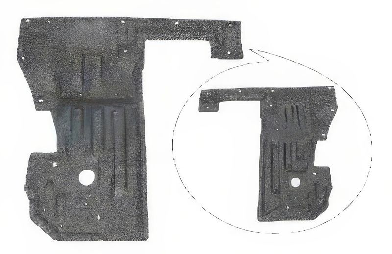 TechPro NI1228188C Engine Cover - Left Lower