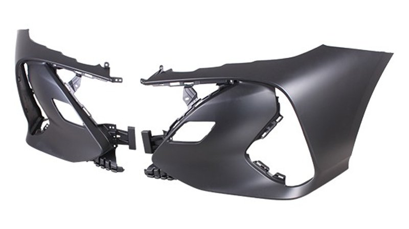TechPro TO1016100C Bumper Cover - Front Left