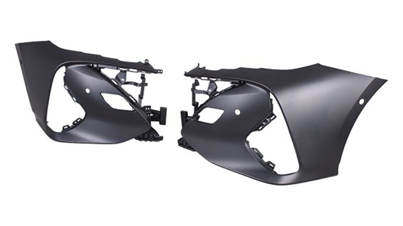 TechPro TO1016101 Bumper Cover - Front Left