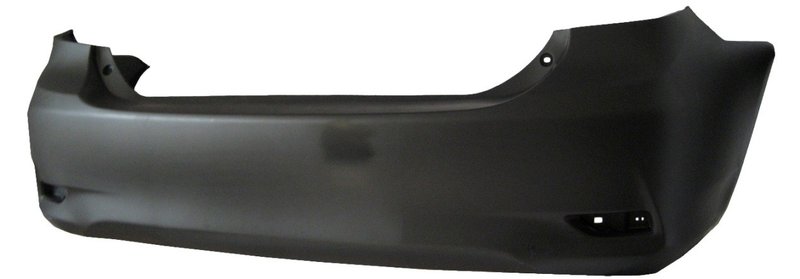 TechPro TO1100287C Bumper Cover - Rear
