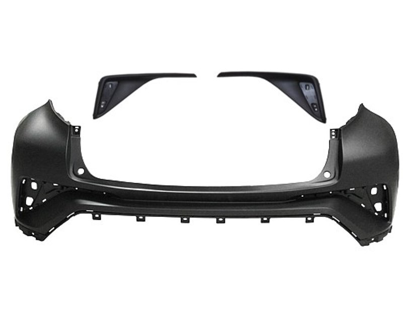 TechPro TO1100343 Bumper Cover - Rear