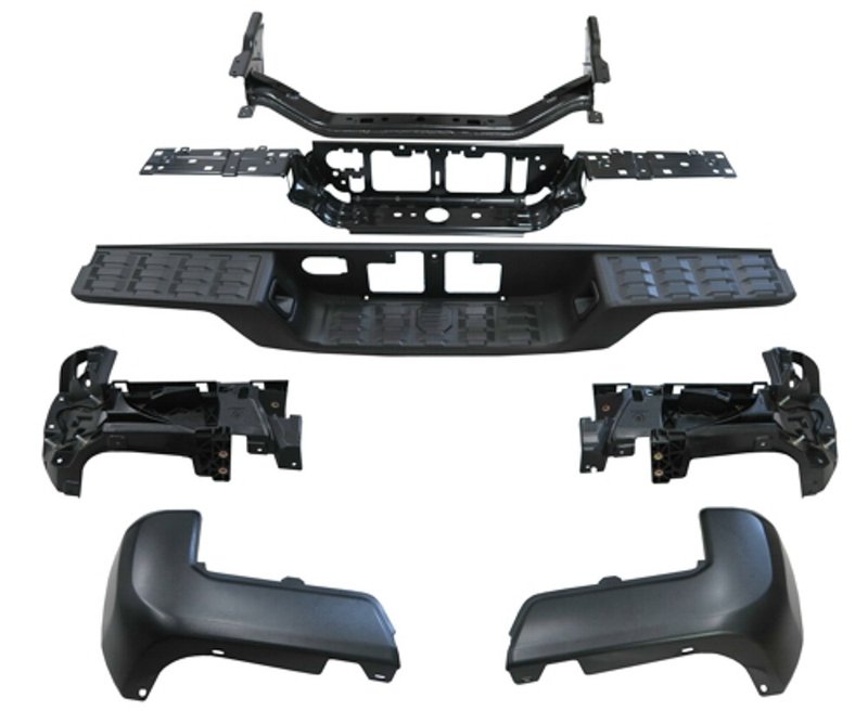 TechPro TO1103125 Bumper Assembly - Rear