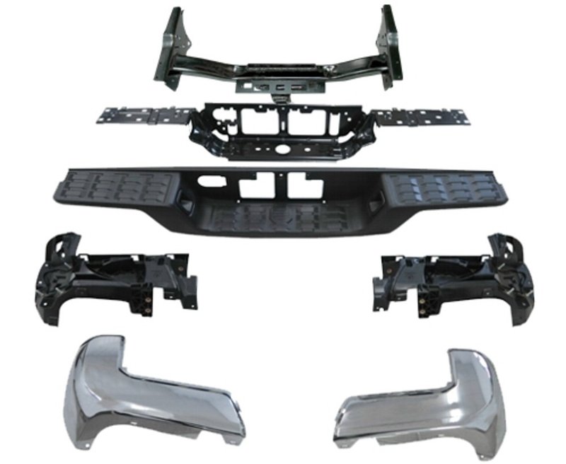 TechPro TO1103129 Bumper Assembly - Rear