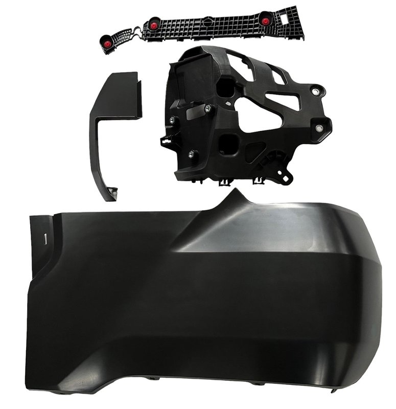 TechPro TO1104144 Bumper Extension - Rear Left Outer