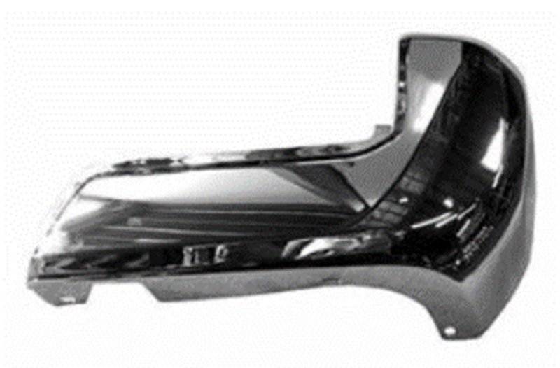 TechPro TO1105131 Bumper Extension - Rear Right Outer