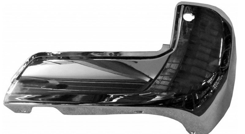 TechPro TO1105132 Bumper Extension - Rear Right Outer