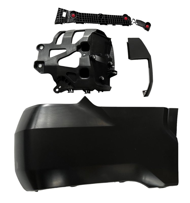 TechPro TO1105142 Bumper Extension - Rear Right Outer