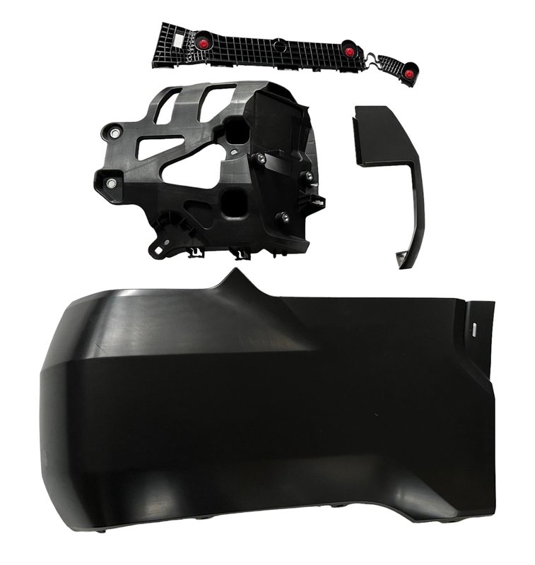 TechPro TO1105144 Bumper Extension - Rear Right Outer