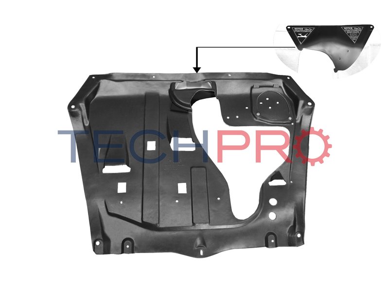 TechPro TO1228199 Engine Cover - Center Lower