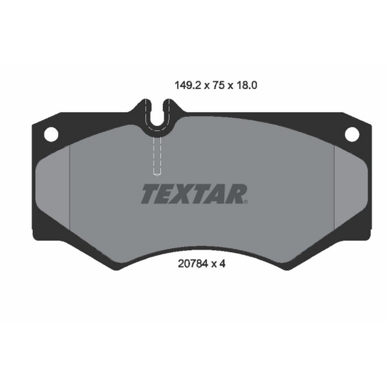 Textar 2078401 Disc Brake Pad Set - Front