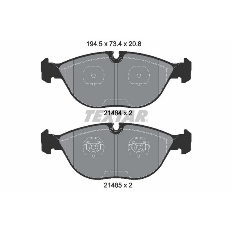 Textar 2148401 Disc Brake Pad Set - Front