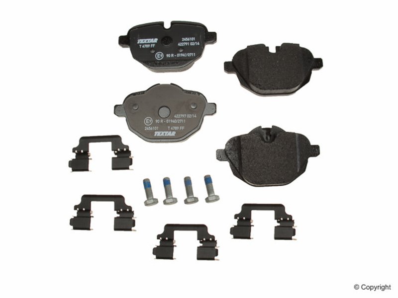 Textar 2456101 Disc Brake Pad Set - Rear