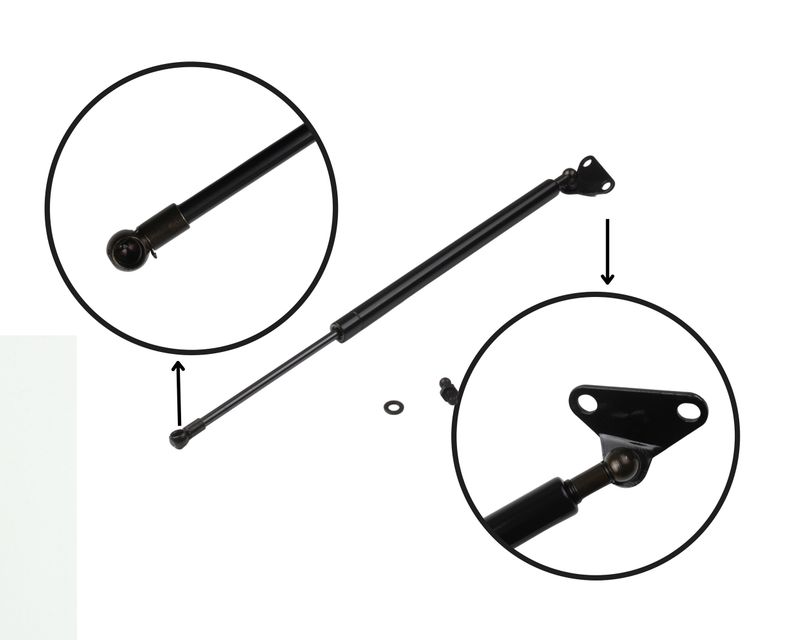 Tuff Support 612922 Liftgate Lift Support - Left