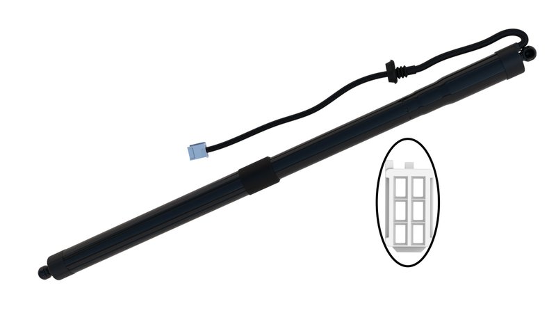 Tuff Support 615111 Liftgate Lift Support - Right