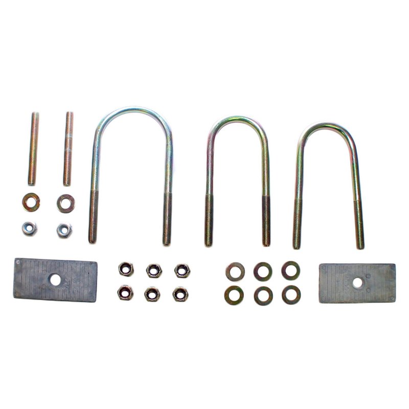 Rancho RS721 Leaf Spring Axle U-Bolt Kit - Rear