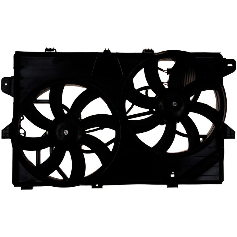 Continental FA70600 Dual Radiator and Condenser Fan Assembly