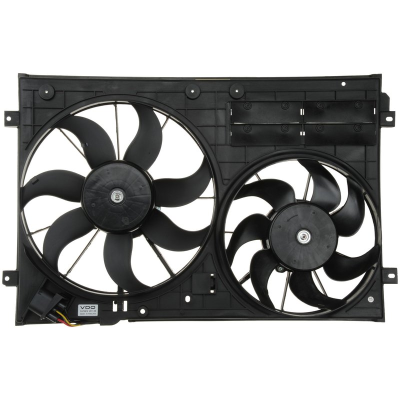 VDO FA70812 Dual Radiator and Condenser Fan Assembly