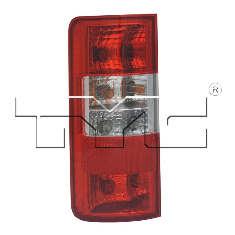 TYC 11-11932-00-9 Tail Light Assembly - Left