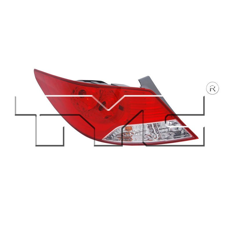 TYC 11-11942-00-9 Tail Light Assembly - Left