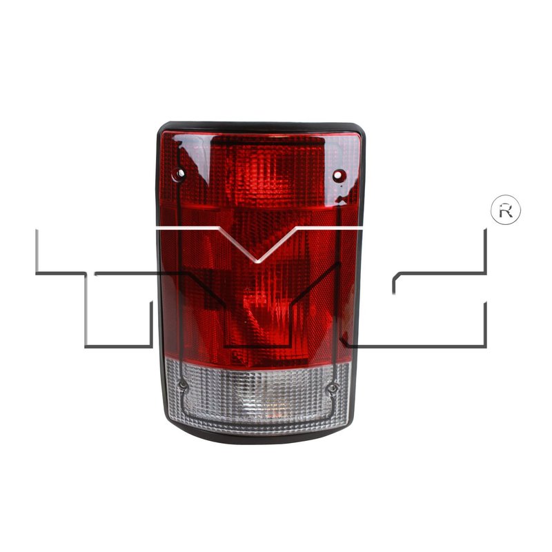 TYC 11-5008-80-9 Tail Light Assembly - Left