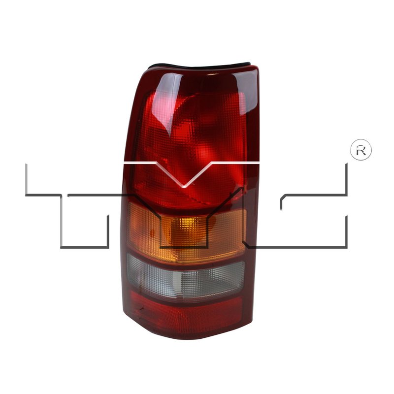 TYC 11-5186-01-9 Tail Light Assembly - Left