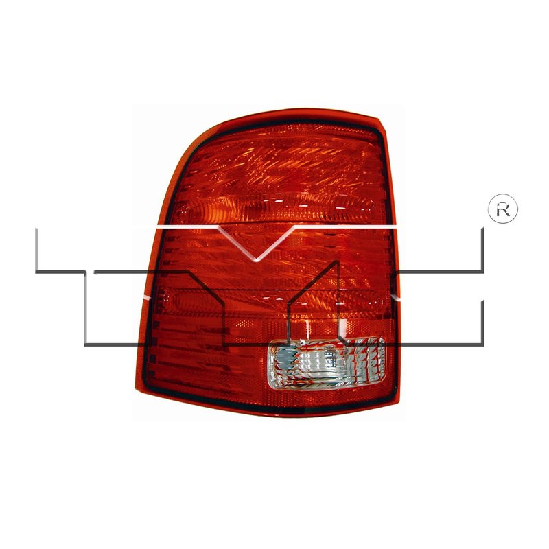 TYC 11-5508-01-1 Tail Light Assembly - Left