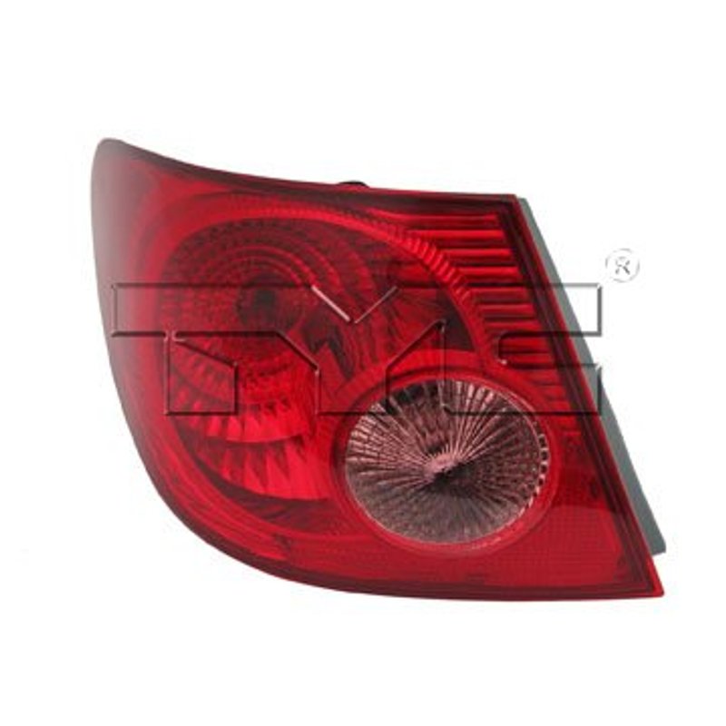 TYC 11-5704-90-9 Tail Light Assembly - Left Outer