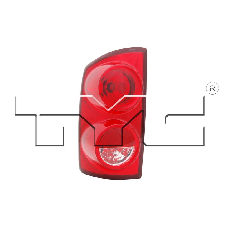 TYC 11-6241-00 Tail Light Assembly - Right