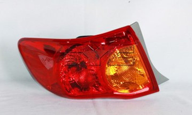 TYC 11-6278-00-9 Tail Light Assembly - Left Outer