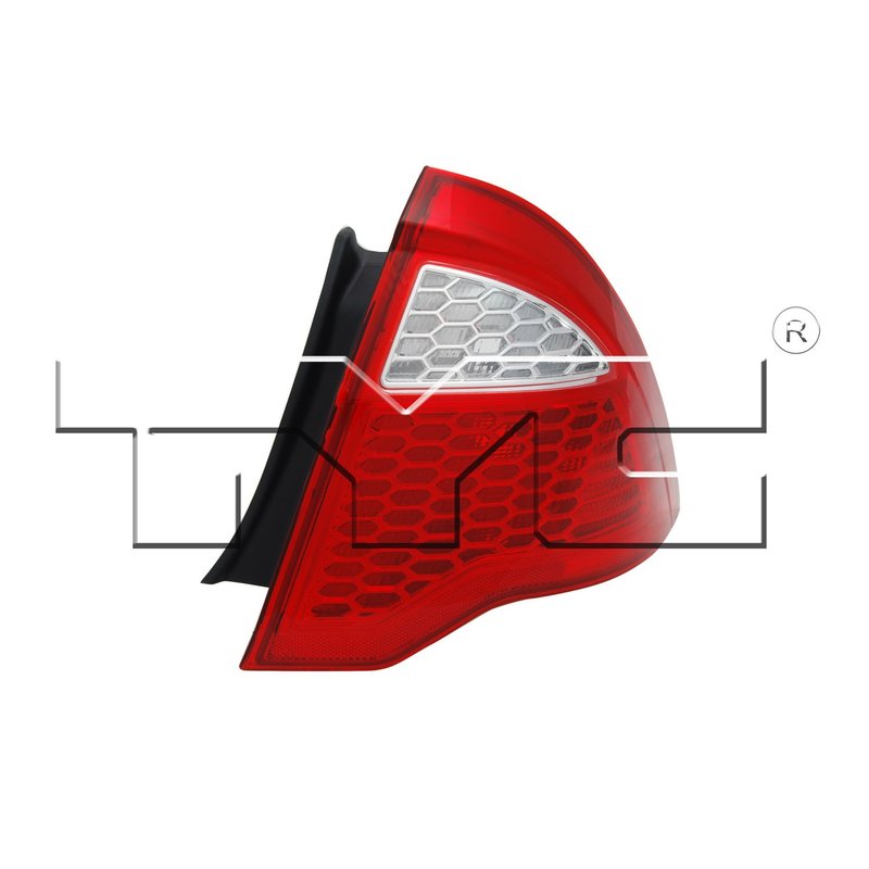 TYC 11-6341-01 Tail Light Assembly - Right