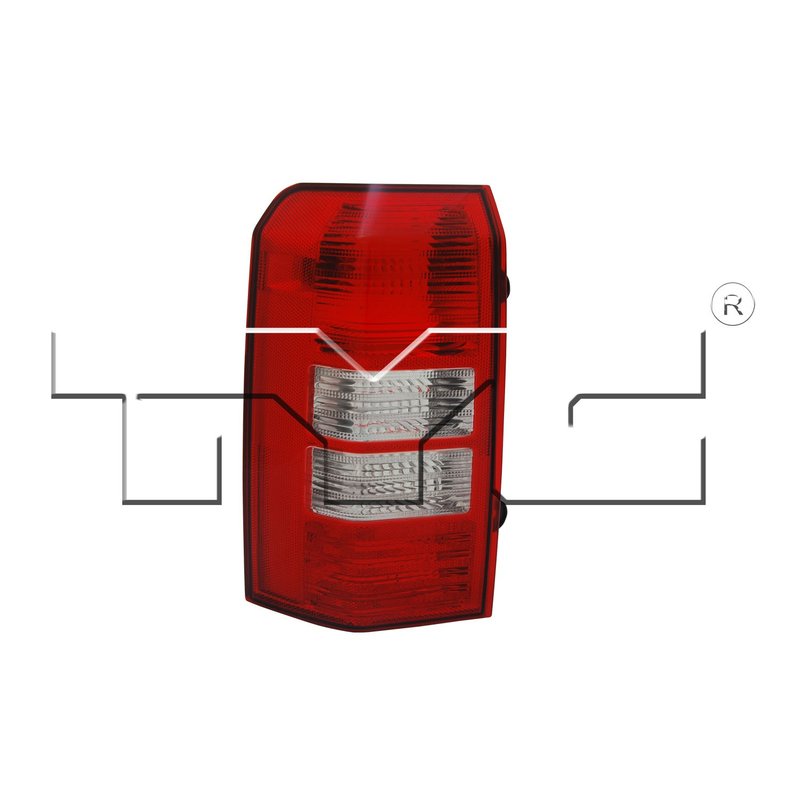 TYC 11-6424-00 Tail Light Assembly - Left