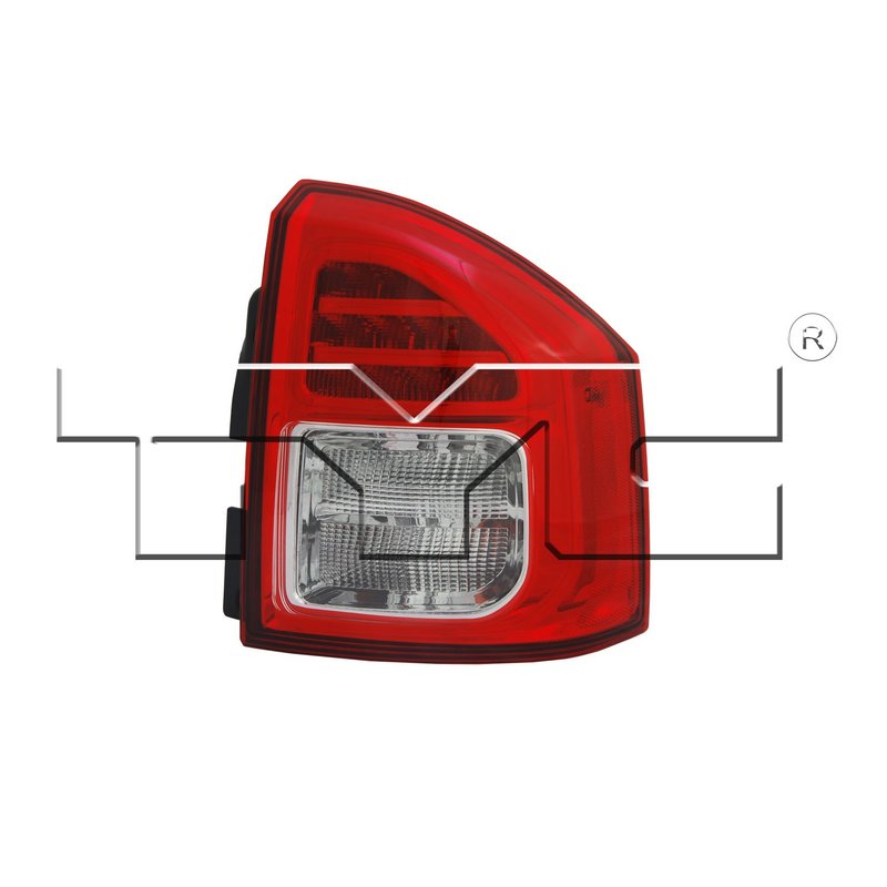 TYC 11-6447-00-1 Tail Light Assembly - Right