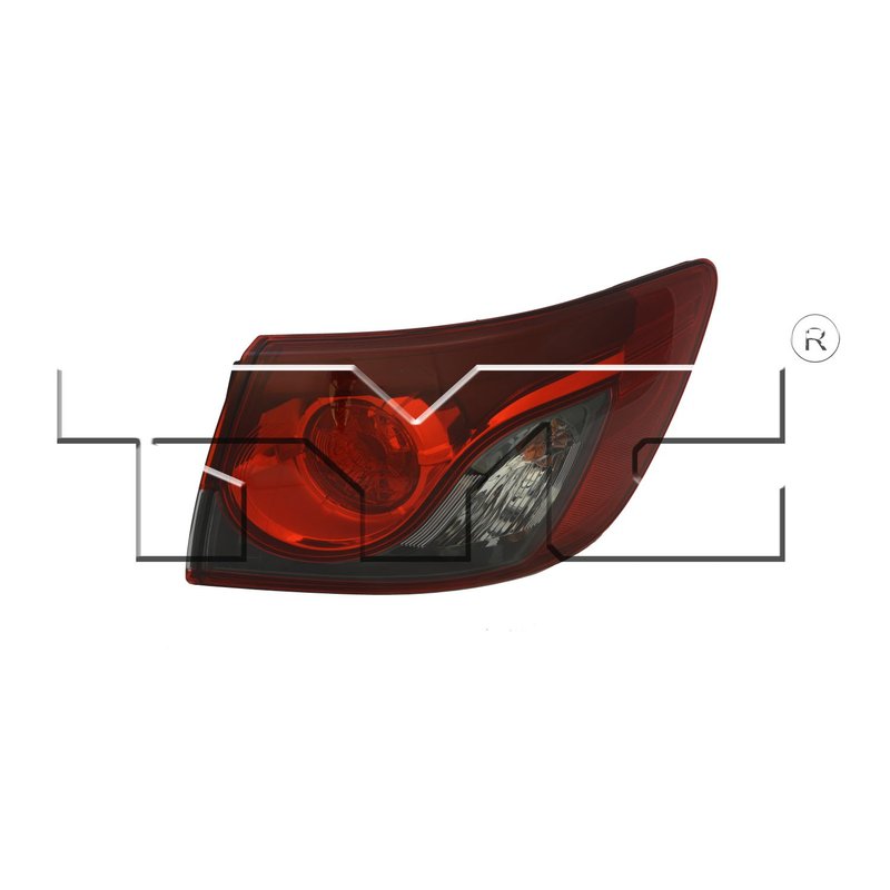 TYC 11-6575-00-9 Tail Light Assembly - Right Outer