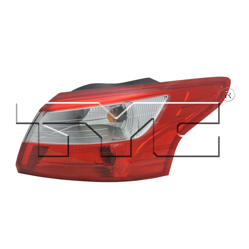 TYC 11-6587-00-9 Tail Light Assembly - Right Outer