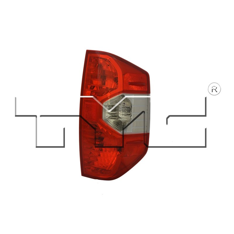 TYC 11-6642-00 Tail Light Assembly - Left