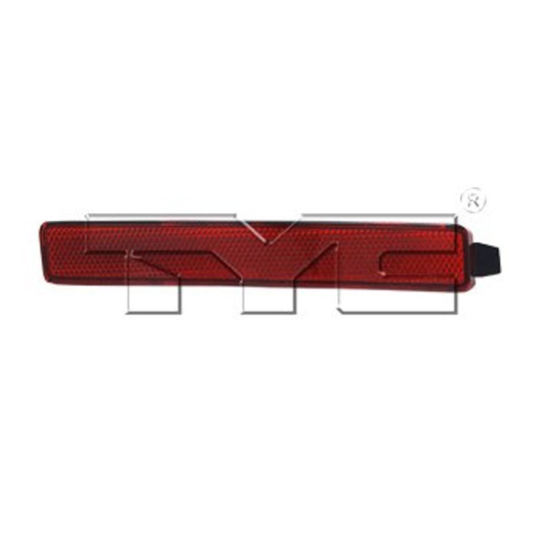 TYC 17-5269-00-9 Reflector Assembly - Rear Right