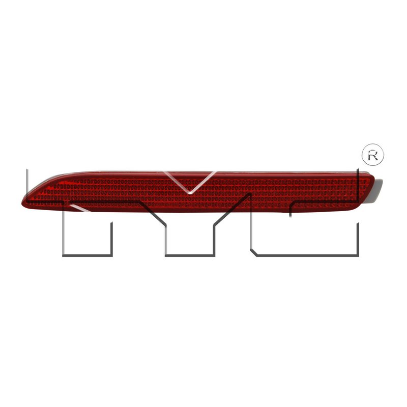 TYC 17-5279-00-9 Reflector Assembly - Rear Right